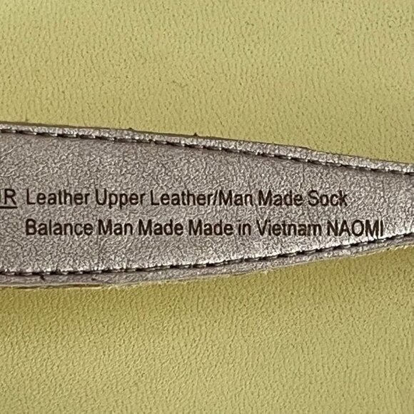 Sam Edelman Naomi Butter Yellow Croc Thong Angle Strap Thong Flat Sandal Size 8 - Picture 14 of 17